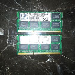 DDR3 Laptop Ram 16GB Sticks