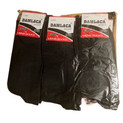 Men’s Dress Socks Large Mid Calf  $18 For Dozen 