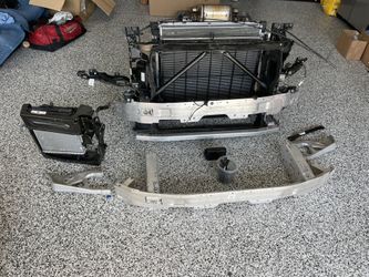  2020 Bmw X7  X5 X6 Radiator Support Assy Condenser