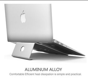 Aluminum Laptop Stand Compatible Most Laptop Ipad