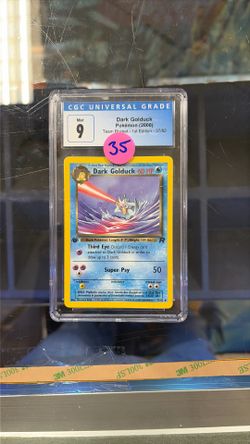 CGC 9 dark golduck 1st edition