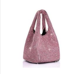 Brand New Pink Rhinestone Evening Purse