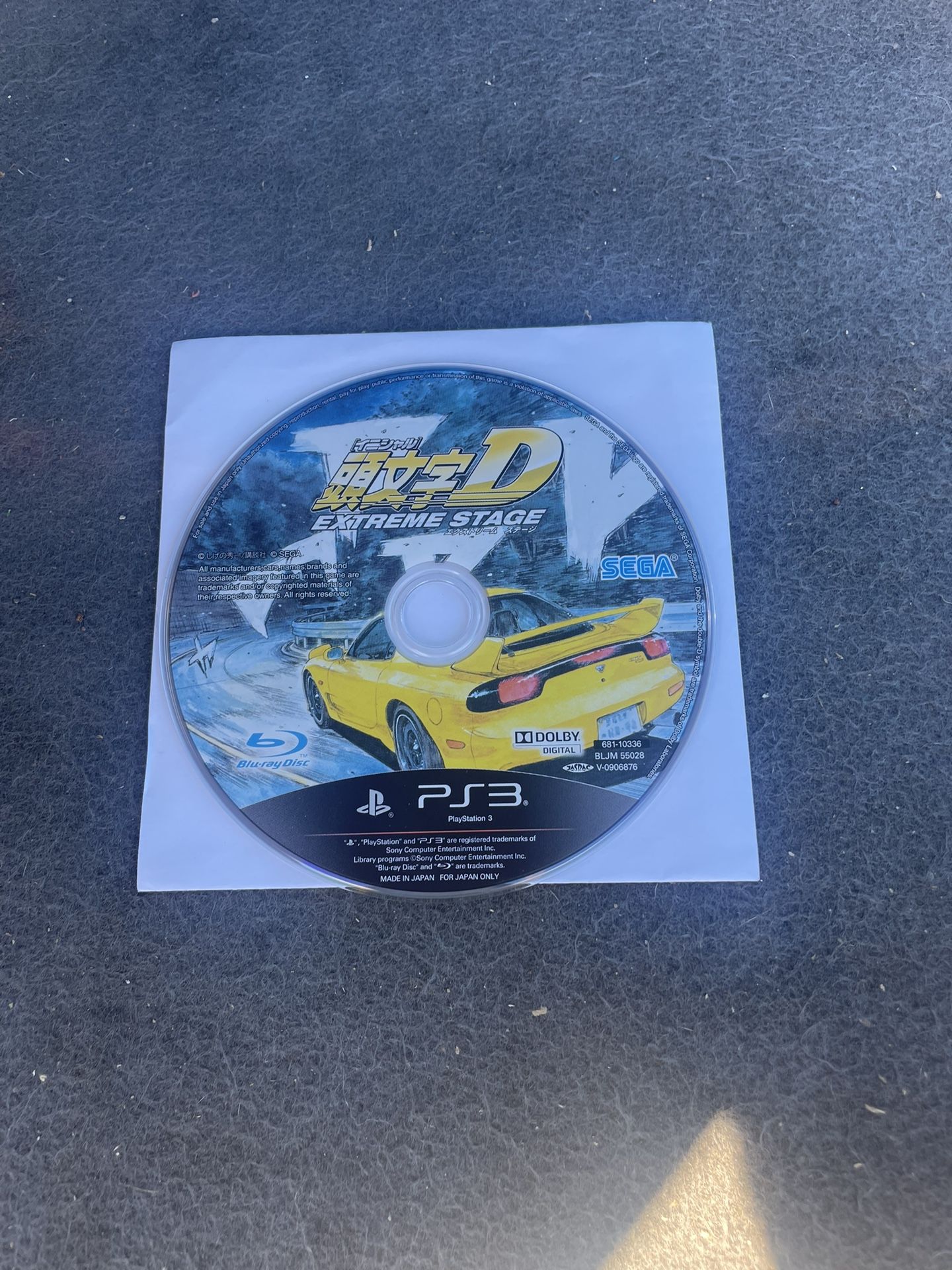 Initial D Extreme Stage PS3