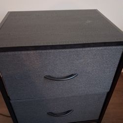 Two Drawer Nightstand 