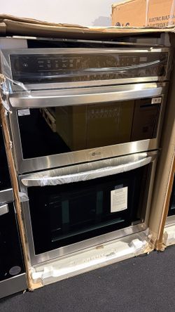 LG Microwave Oven Combo 30” Stainless Steel