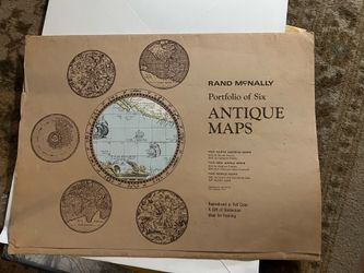 Rand Mcknalley Vintage Map Set