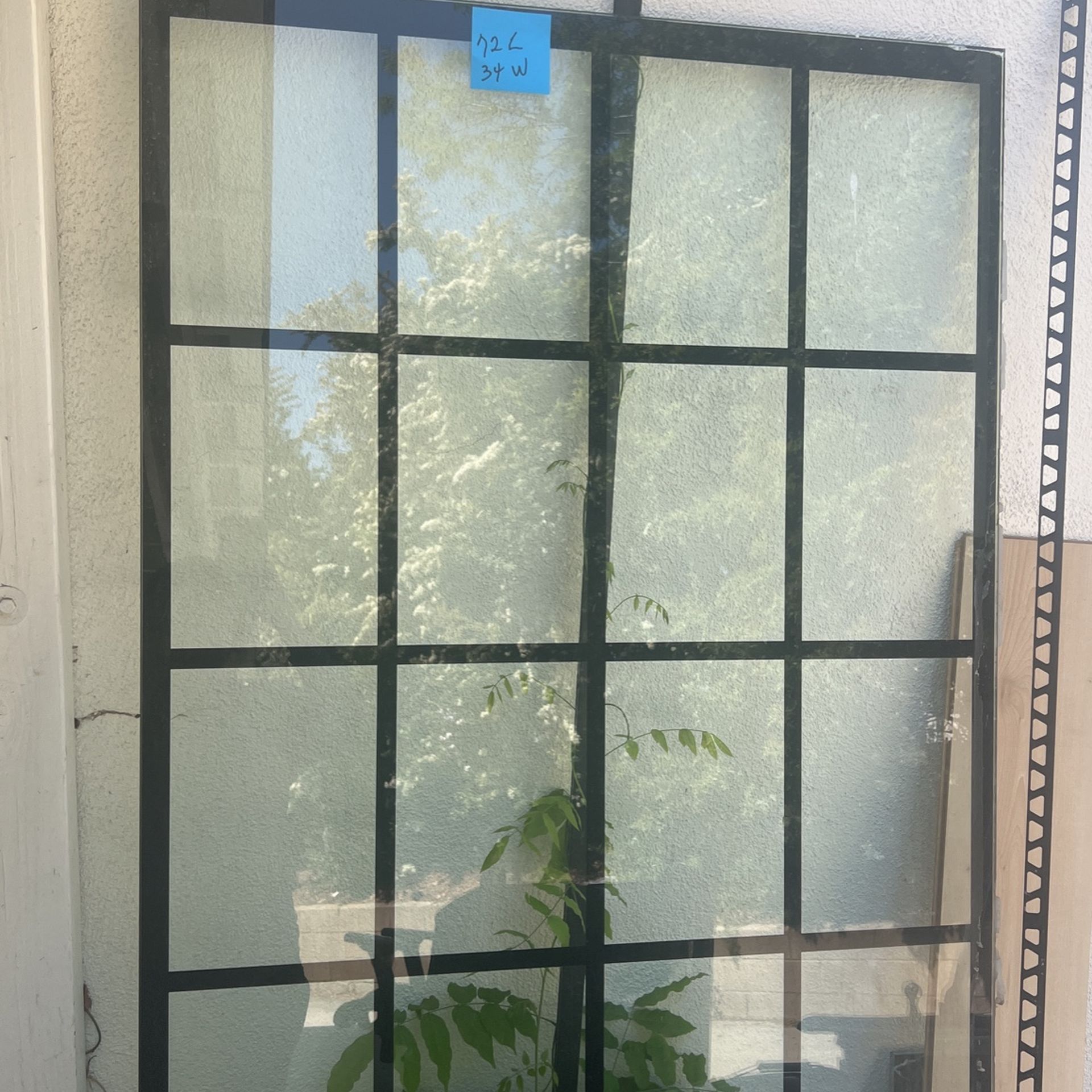 Shower Door Stand Alone With Schuter