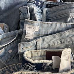 Hollister Forever 21 Jeans