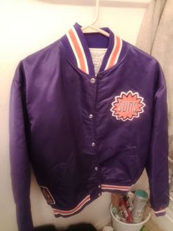 1980s starter phx suns jacket   great condition