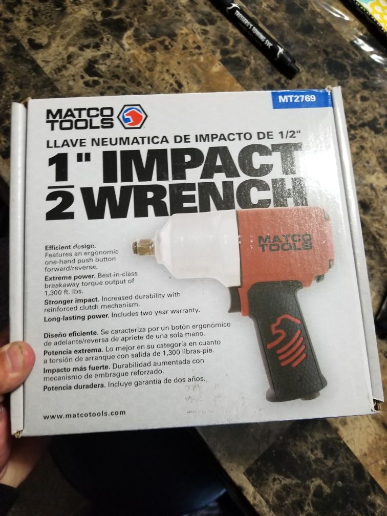 Matco 1 2 inch impact wrench MT2769 for Sale in San Leandro CA