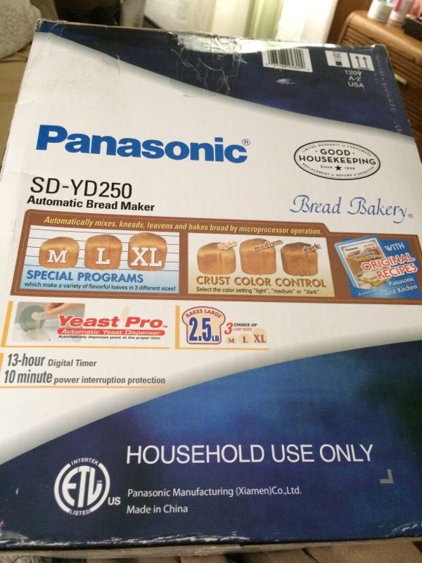 Brand New Bread Maker
