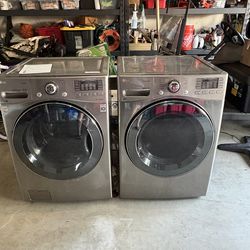 LG front load washer & matching dryer