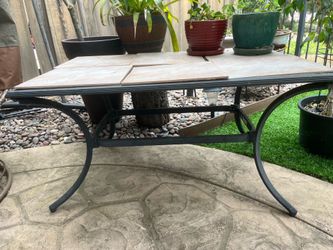 Metal Patio Table