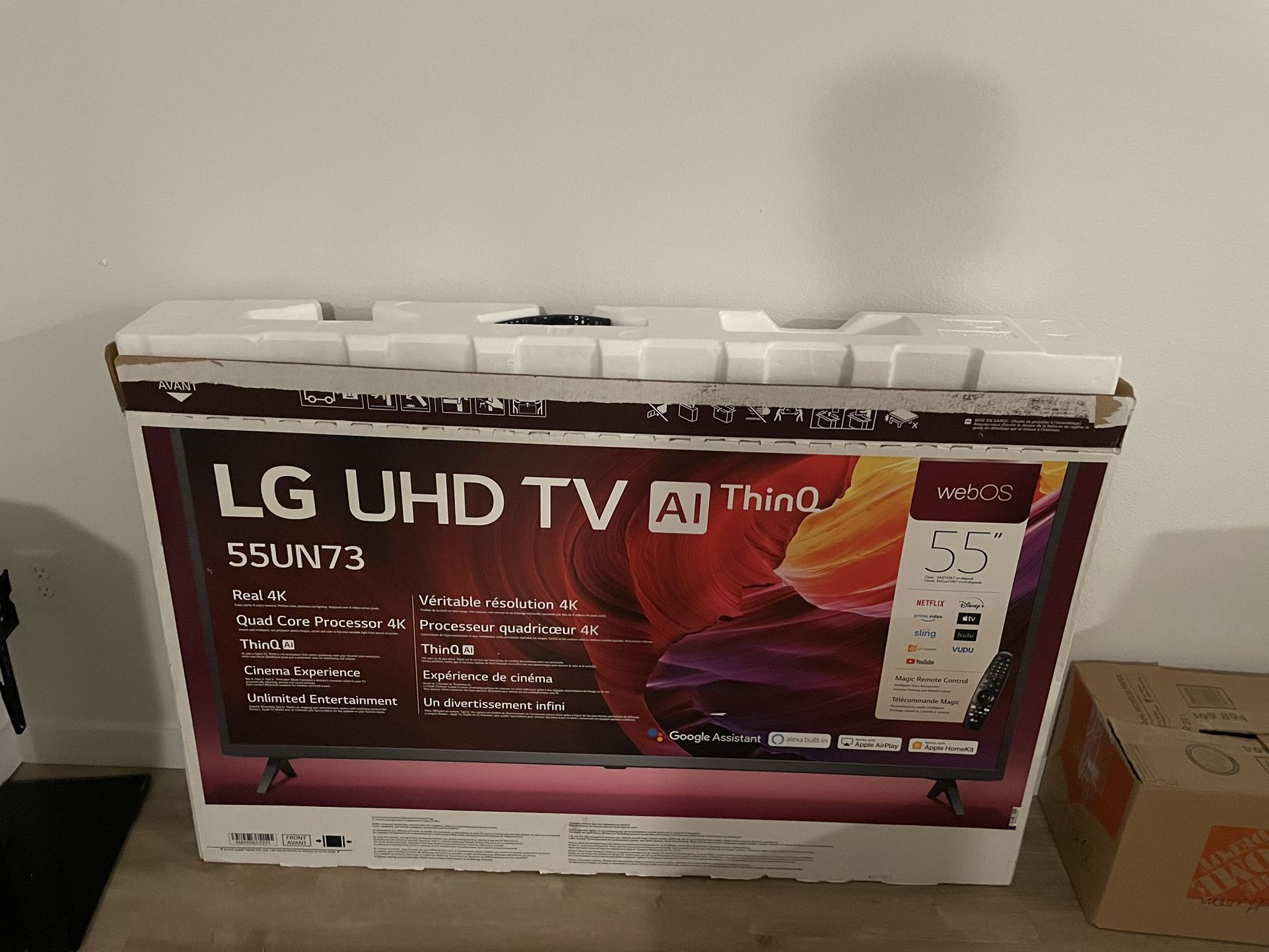 LG 4K Smart TV (For parts)