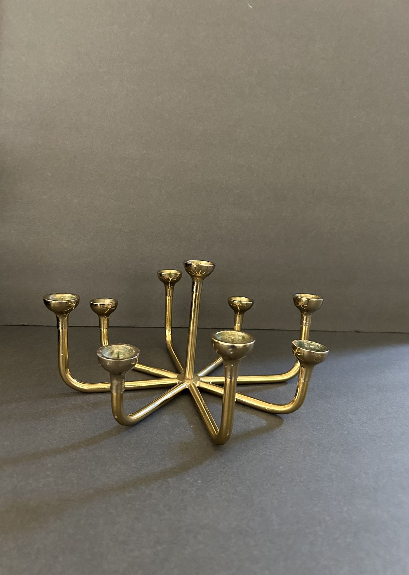 MCM Brass Candelabra 