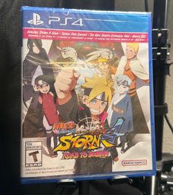 PlayStation 4 Video Game Naruto Shippuden Ultimate Ninja Storm Road to Boruto Sealed