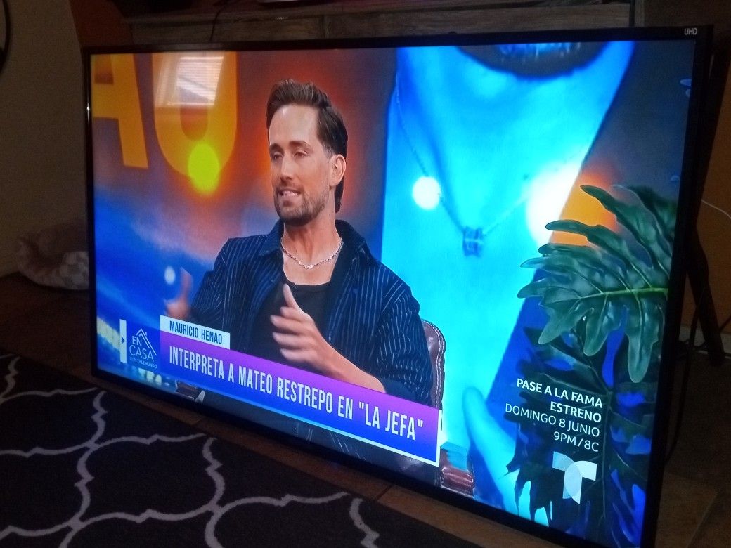 Nice 55" Not Smart Tv With Stand