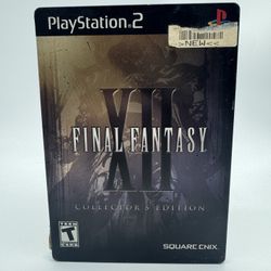 Final Fantasy XII Collector's Edition (Sony PlayStation 2 PS2, 2006) Tested Work