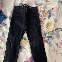 Little Girl Black Jeans 