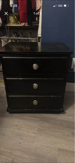 Nightstand black