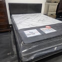 No Mattress Queen Bed Frame $199 Mattress are Sold   separate 