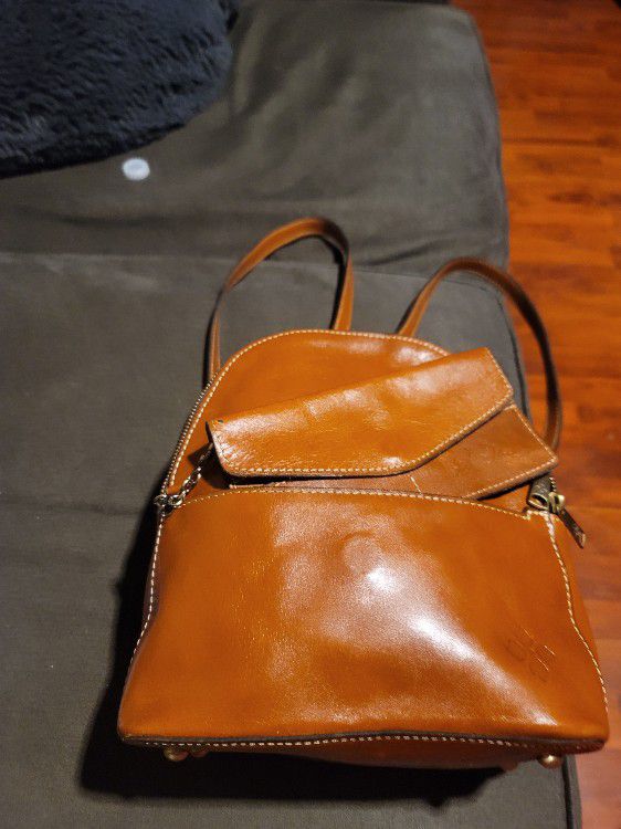 Patricia Nash Leather Backpack 
