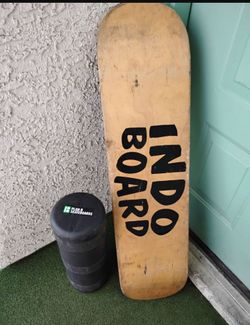 Indo balancing board  great physical workout