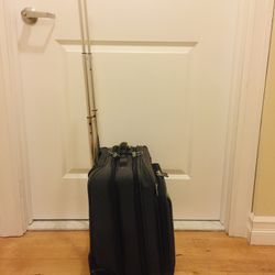 Travel Luggage. Very durable. You can put lots of stuff in it and it still fits in a carry-on luggage compartment in an airplane. Barely used. Like ne