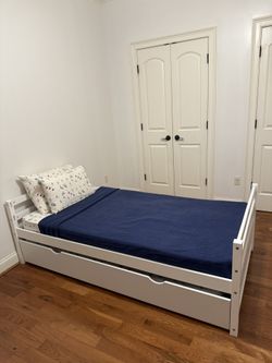 Twin Bed With Mattress