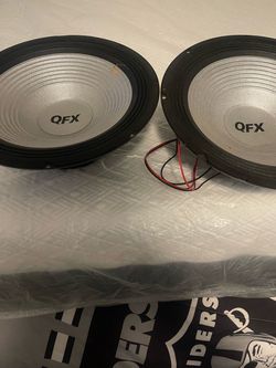 QFX Speaker Woofers – Pair
