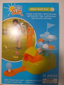Mini golf set