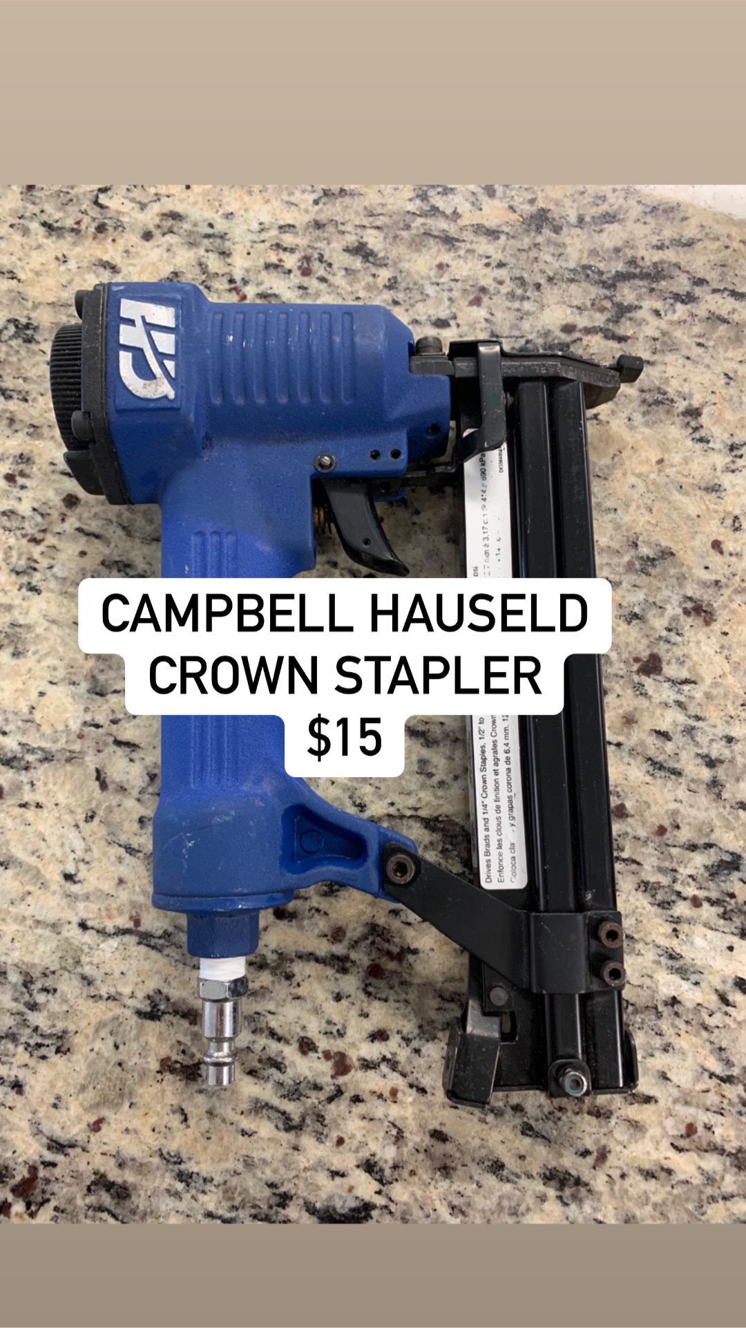 Campbell Hausfeld Stapler #25651