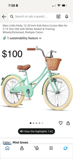 Girls Bike & Vanity