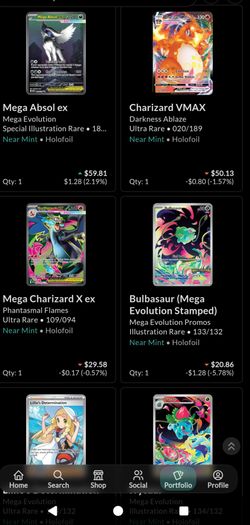 Pokemon Singles Raw/Graded