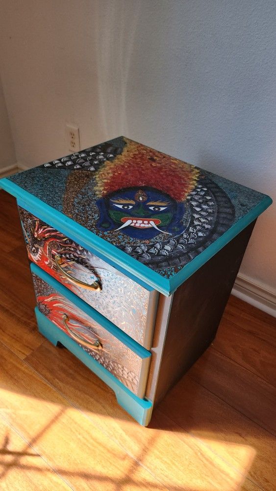 Hand Painted Table