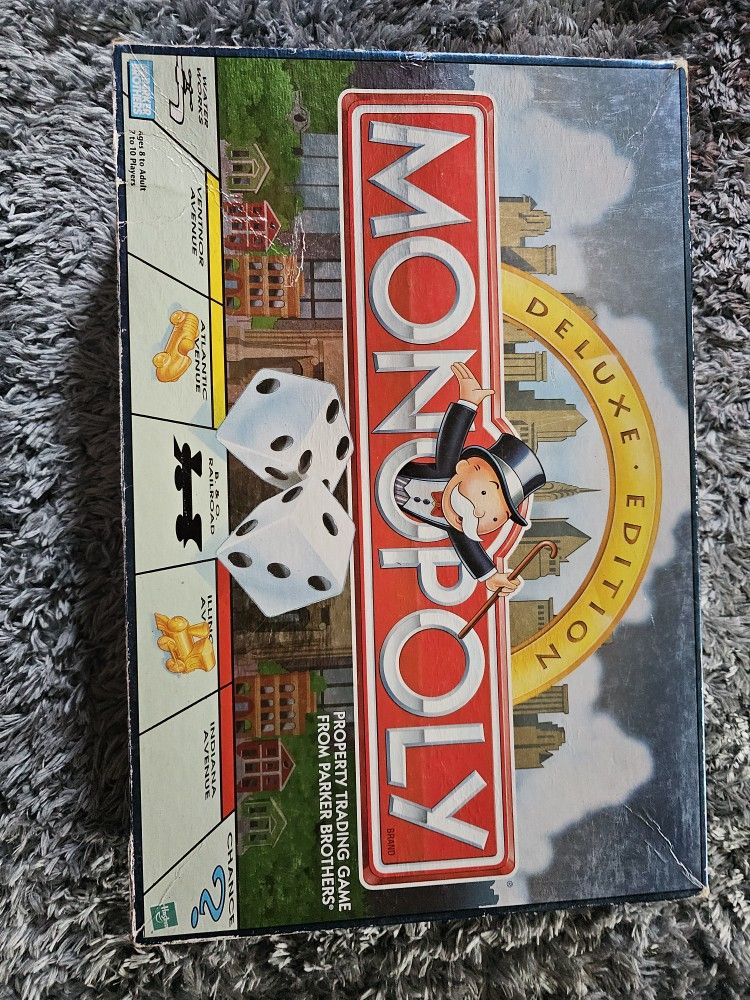 #Monopoly #1998 #Deluxe Edition #Board #Game