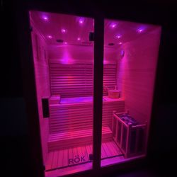 New 2-3 Person Traditional Sauna With Electric Heater And Rocks 