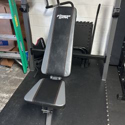 Fitness Gear Bench Press - No Weights Included 