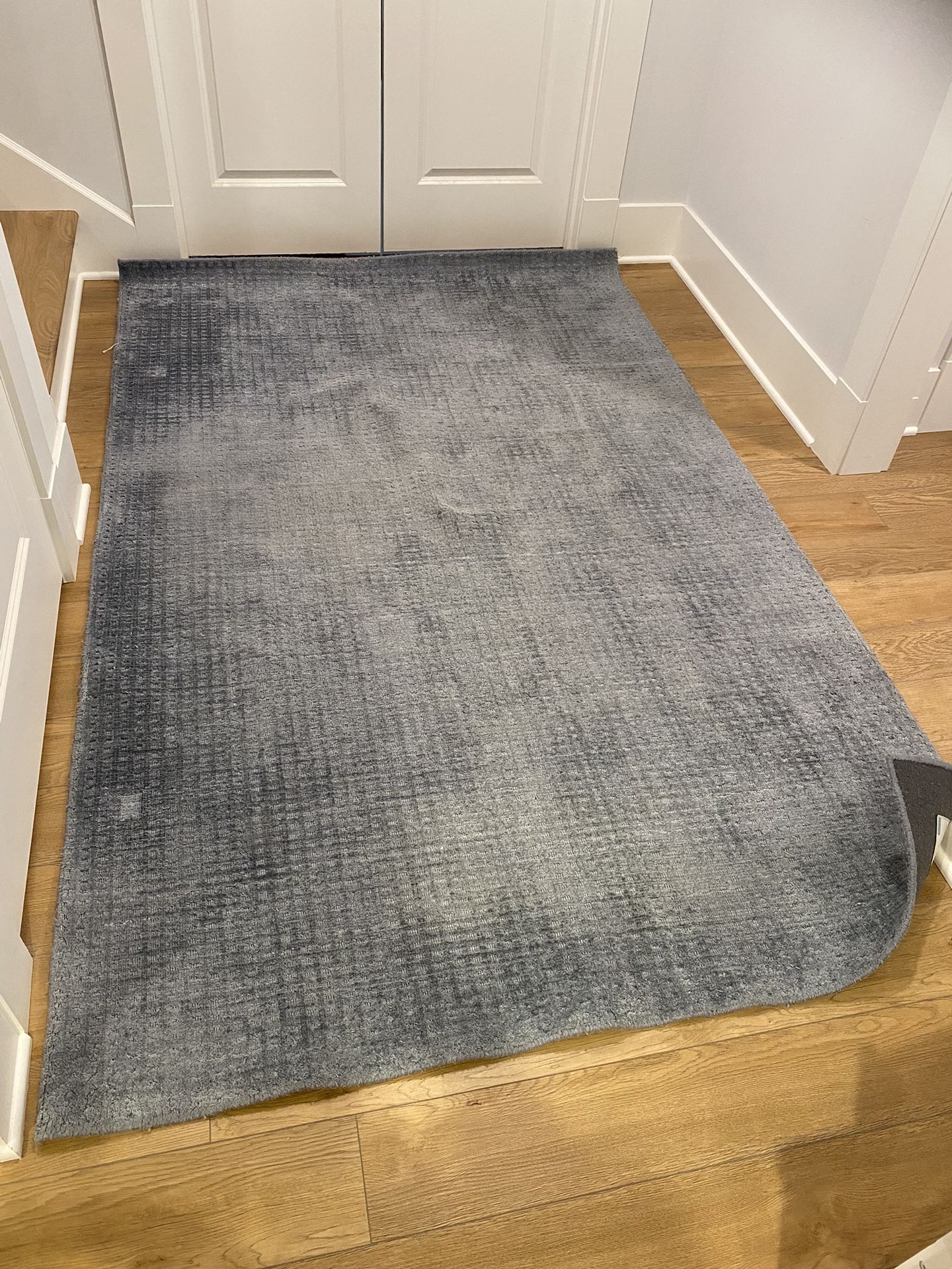 Pottery Barn Kids Skyler 5x8 Rug Blue