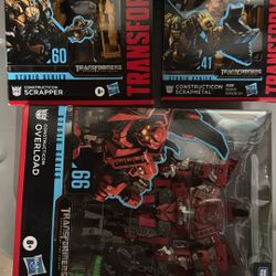 ROTF Studio Series Scrapper, Scrapmetal, Overload