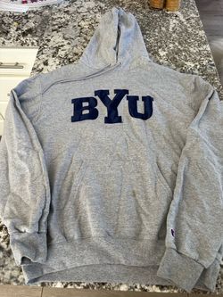 BYU college sweatshirt
