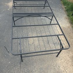 Foldable/portable/rollaway Beds Frame With Mattress 
