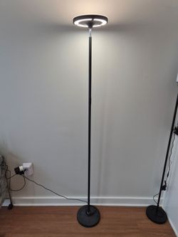 Smart RGB LED Floor Lamp with Remote & App Control – $35 Firm
