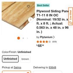 Brand New Siding T1 11 