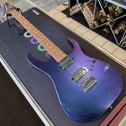 Ibanez GRG121SP Blue Metal Chameleon Electric Guitar NEW!