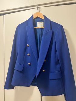 L’agenge blazer size 6 blue