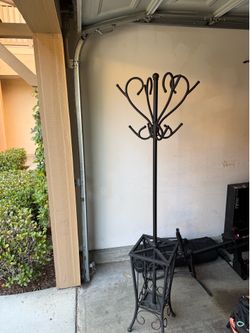 6 ft. Metal Coatrack