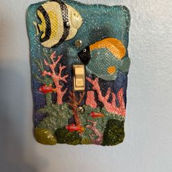 Fish Theme Light Switch Plate