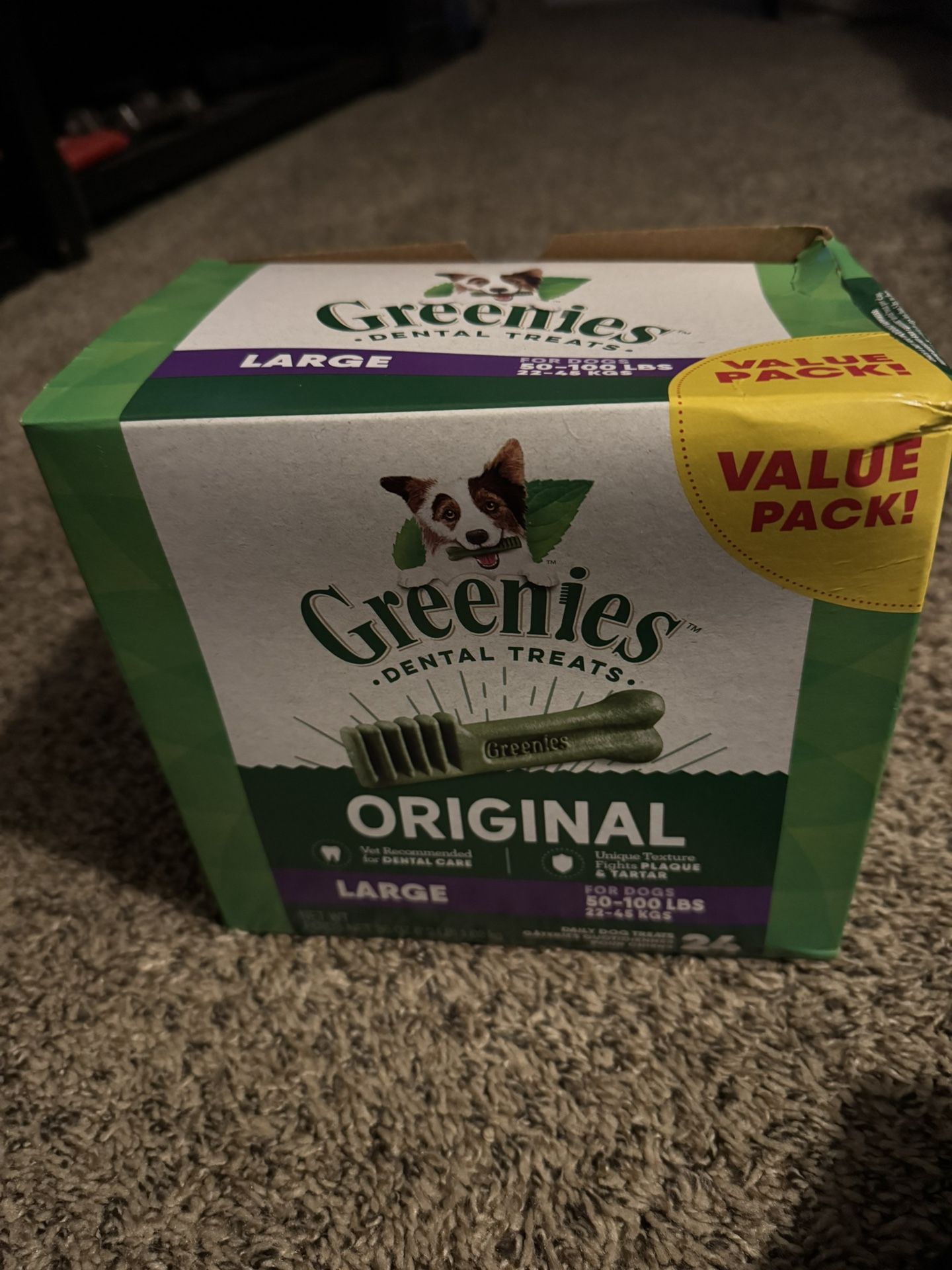 Greenies Large Dental Treats 24 Count