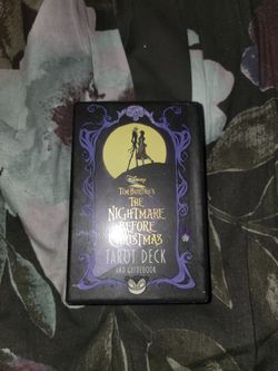 Nightmare before christmas tarot cards  with guide